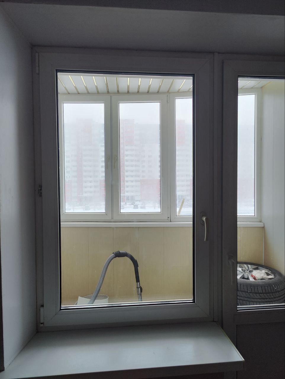 Остекление квартиры двухкамерными окнами